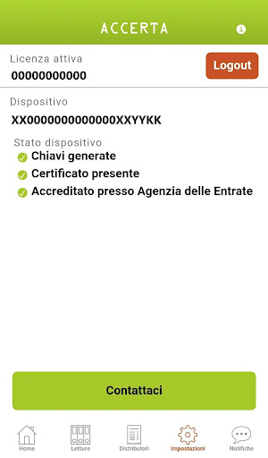 ACCERTA Screen 2