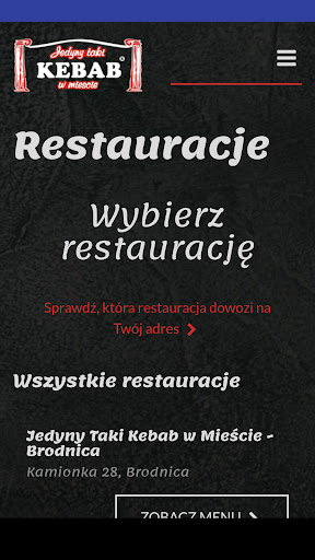 JEDYNY TAKI KEBAB W MIEŚCIE Screen 3