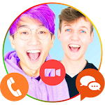 Cover Image of Download Fake Video Call With Lankybox  APK