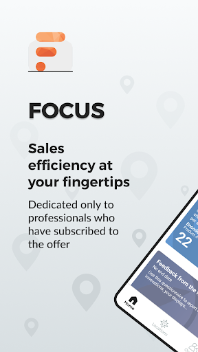 Android application Focus - Mobile CRM, by Roamler screenshort
