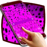 Pink Leopard Keyboard Theme icon