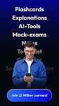 screenshot of Vaia: Study help & AI tools