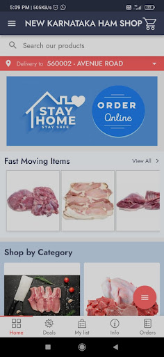 Android application NEW KARNATAKA HAM SHOP screenshort