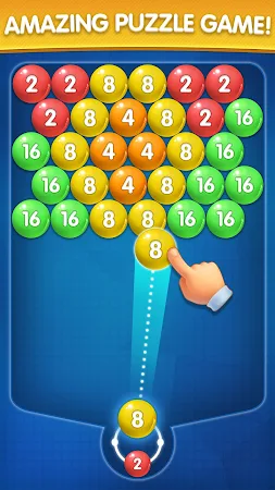 Game screenshot Number Bubble Shooter mod apk