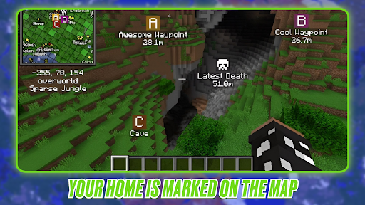 Xaeros Minimap Minecraft Mod Screen 3
