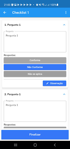 Checklist App Screen 3