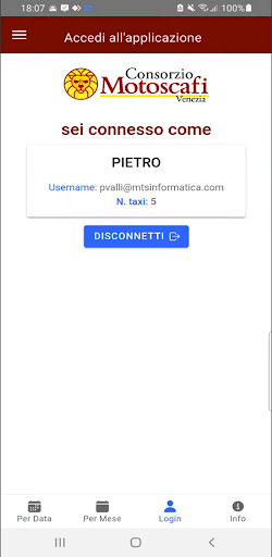Android application MTS WTAXI screenshort