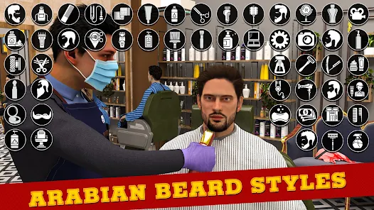 Barber Shop Hair Salon - Beard Styles Hair Cutting Game  Free::Appstore for Android