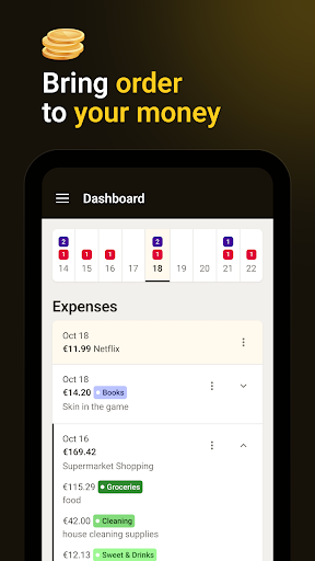Android application CashControl screenshort