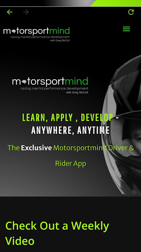 Android application motorsportmind screenshort