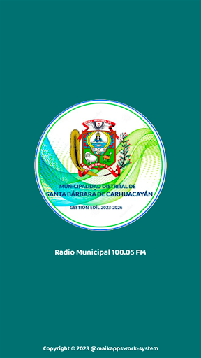 Android application Radio Municipal 100.05 FM screenshort