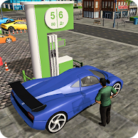 Real Sports Car Gas Station Parking Simulator 17