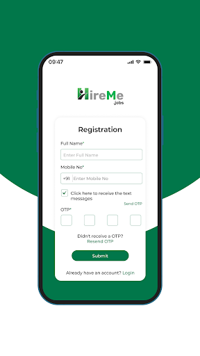 HireMe.jobs Screen 3