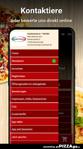 Beueler Pizzeria Bonn Screen 3