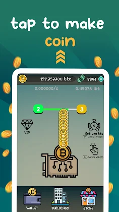 Crypto Idle Mining Simulator - Screenshot 1