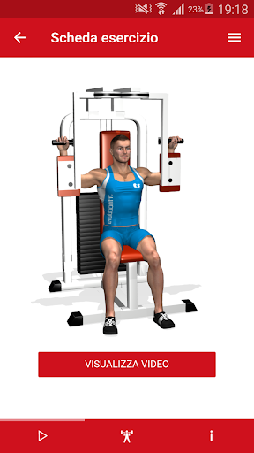 MyVeryFit Gym Screen 3