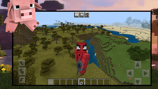 Человек-паук Моды на Minecraft