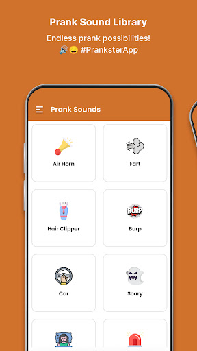 Android application PranksterHub screenshort