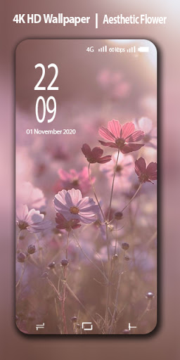 Aesthetic Art Flower Wallpaper Screen 3