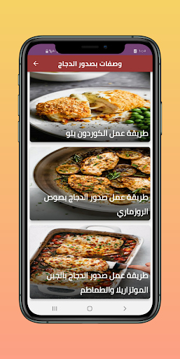 أشهى وصفات دجاج بدون انترنت Screen 2