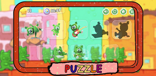 Gummy Bear puzzle game