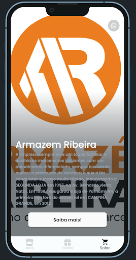 Android application ARMAZEM RIBEIRA - FIDELIDADE screenshort