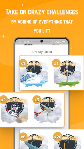 Screenshot of Stronger - Workout Gym Tracker