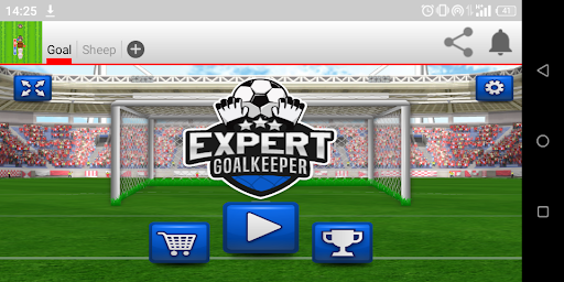 Android application Sheep and Goal screenshort