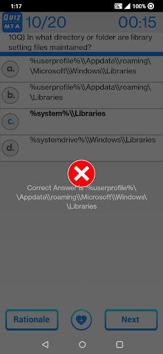 MTA Exam Prep Screen 3