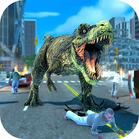 Angry Dino Smash City Rampage