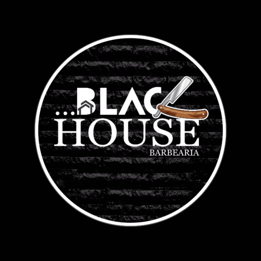 Black House Barbearia logo