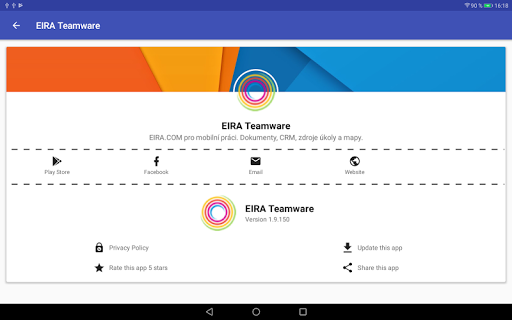 EIRA Teamware Screen 3
