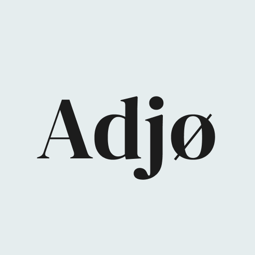 Adjø logo