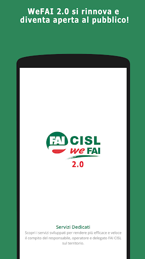 Android application We FAI screenshort