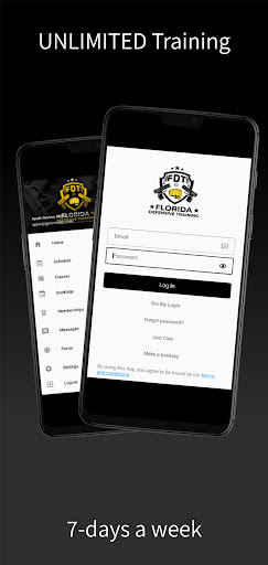 Android application Florida Defensive Training screenshort