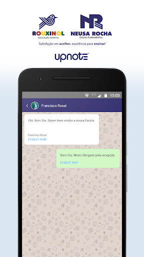 Android application Escola Rouxinol Neusa Rocha screenshort