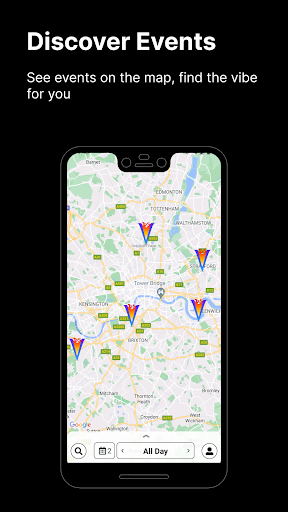Android application Vibefire screenshort