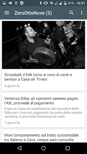 Cava de Tirreni notizie locali Screen 3