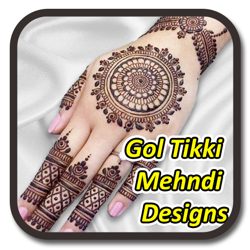 Gol Tikki Mehndi Designs