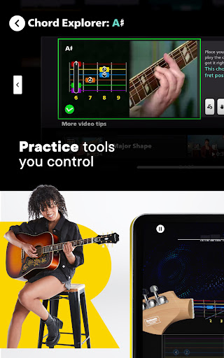 Screenshot of Rocksmith+ Fast Music Learning