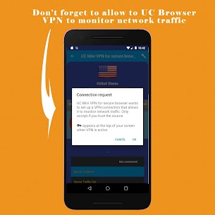 Download UC VPN for secure browser v1.0  APK (MOD, Premium Unlocked) Free For Android 2