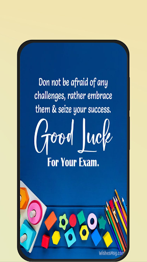exam wishes Screen 2