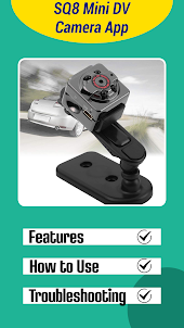 SQ8 Mini DV Camera App Guide