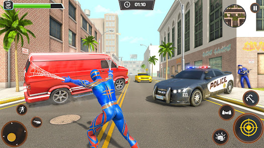 Superhero Games: Spider Hero  screenshots 5