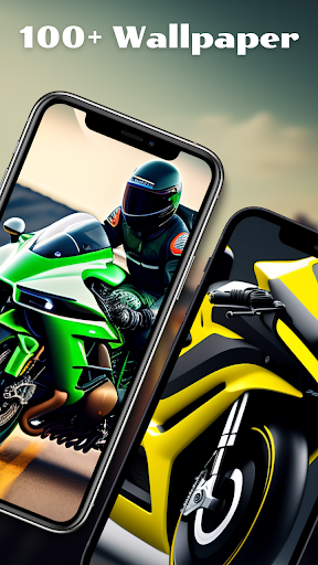 Android application Sport Racing Bike Wallpaper screenshort