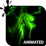 Cover Image of Unduh Neon Smoke Animated Keyboard +  APK