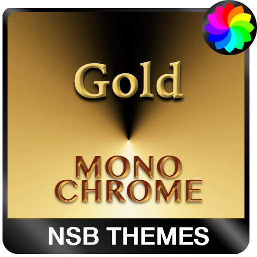 MonoChrome Gold for Xperia  Icon