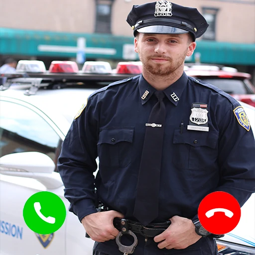 Fake Call from Police Officer logo