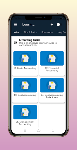 Screenshot of Learn Basic Accounting Offline