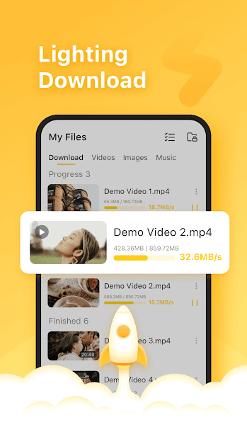 Screenshot 4 Video Downloader & Save from android